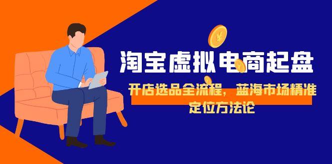 淘宝虚拟电商起盘，开店选品全流程，蓝海市场精准定位方法论-Zv头条