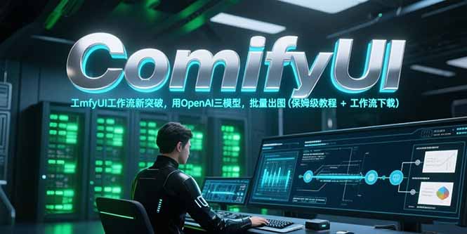 ComfyUI工作流新突破，用OpenAI三模型，批量出图(保姆级教程+工作流下载-Zv头条