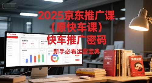 2025京东推广课(原快车课)解锁京东快车推广密码，新手必看运营宝典-Zv头条