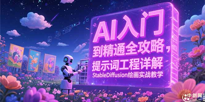 AI入门到精通全攻略，提示词工程详解，StableDiffusion绘画实战教学-Zv头条