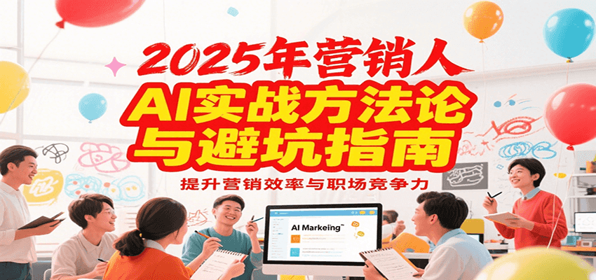 2025年营销实战方法论与避坑指南，利用AI提升营销效率与职场竞争力-Zv头条